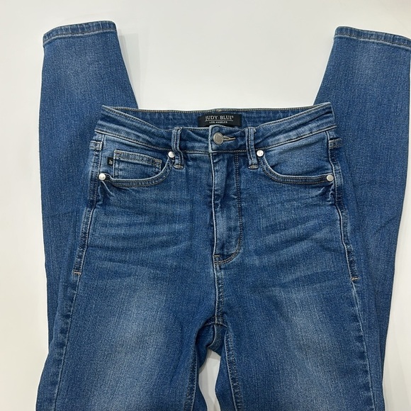 Judy Blue High Waist Tummy Control Skinny Jeans Sz 3/26 Item# 3G - Picture 5 of 9